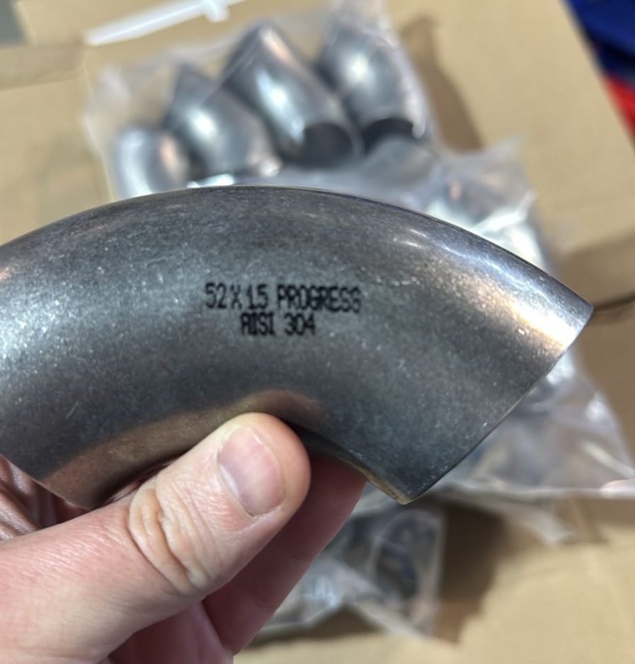 Запущено производство нержавеющих отводов на ООО Гудвил! Запущено производство нержавеющих отводов на ООО Гудвил!