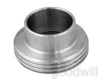 Штуцер резьбовой SMS 3/4"" (19.05) AISI 304 Самаре