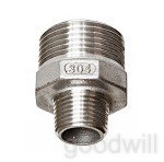 Ниппель переходной НР/НР DN15x8 (1/2 x 1/4) AISI 304 в Самаре