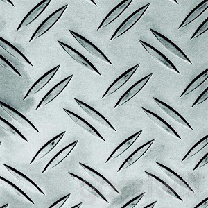 Лист нержавеющий рифленый Дуэт AISI 304 х/к 2х1000х2000 в Самаре