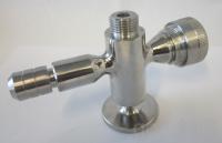 Держатель уровнемера нижний (с пробоотборником) AISI 304 в Самаре 